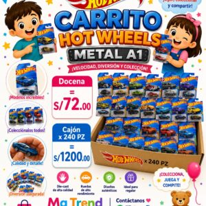 carrito hot wheels metal a1