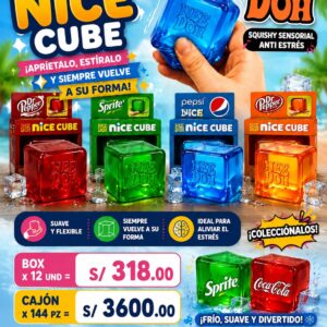 squishy sirena con luz led