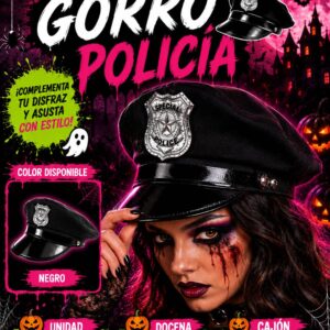 gorro policía