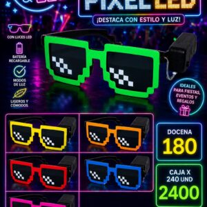 lentes pixel led