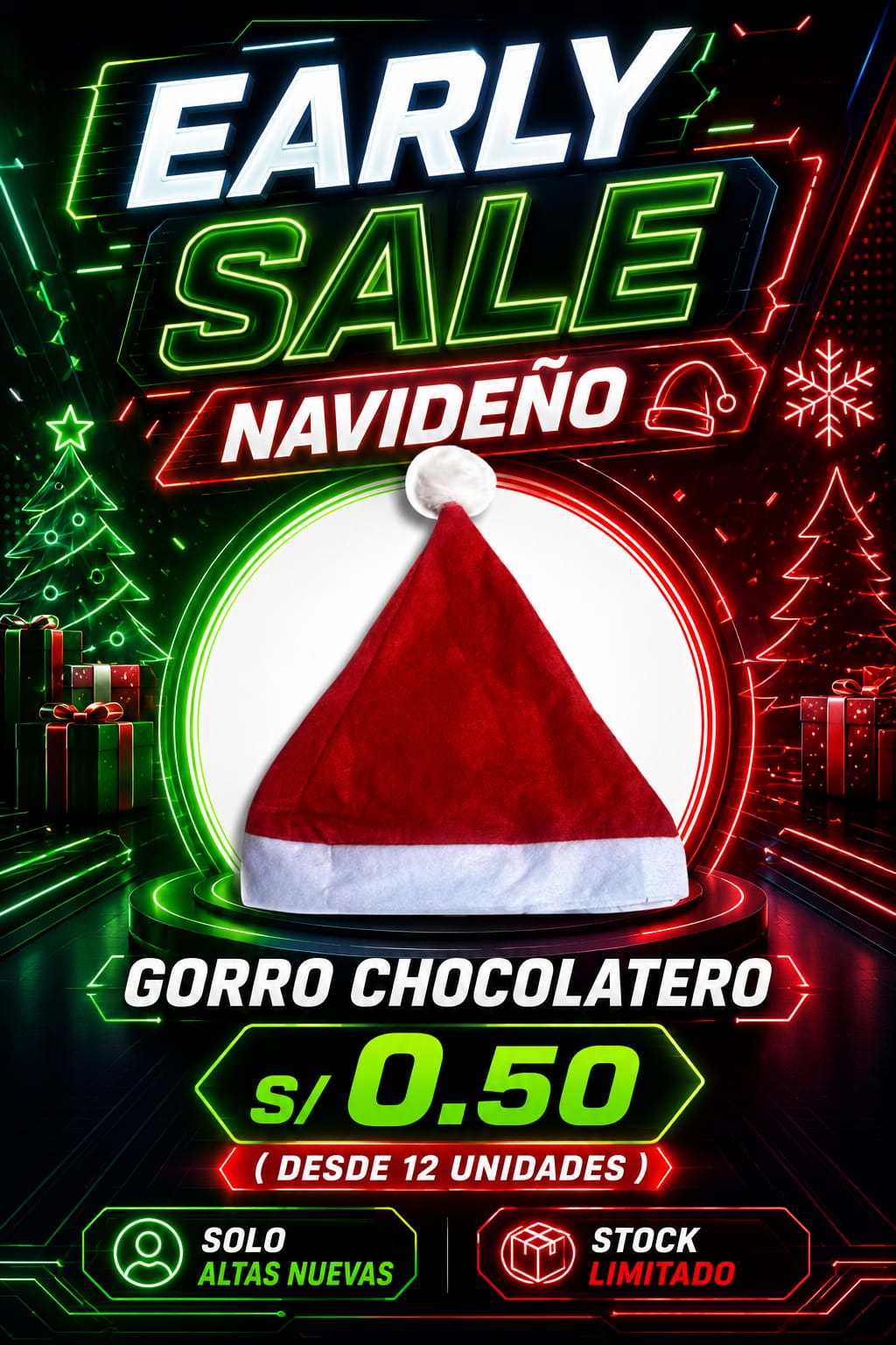 Gorro Chocolatero