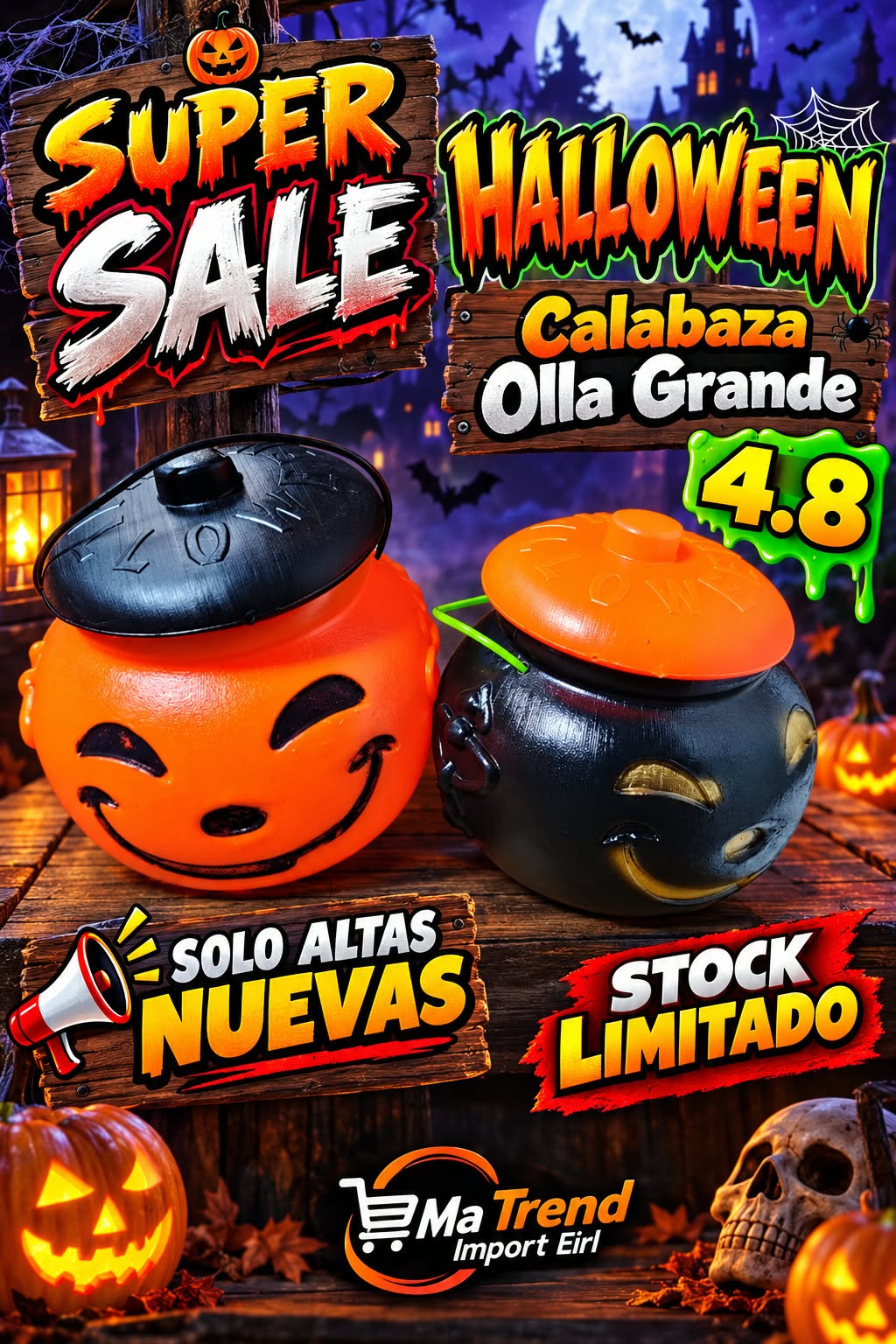 Calabaza Olla Grande