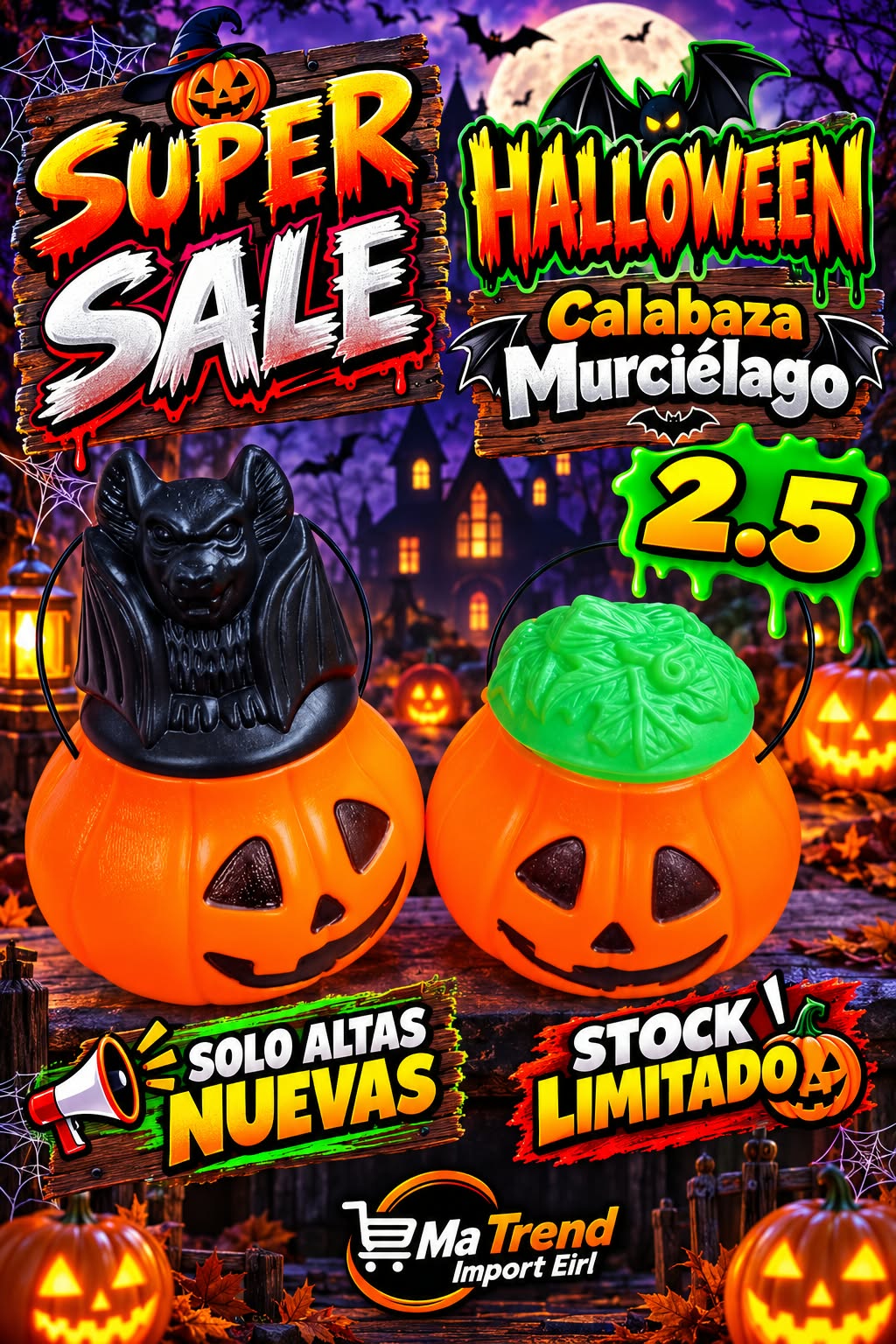 Calabaza Murciélago